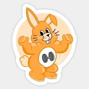 Queer Bearz - Gym Bunny Sticker